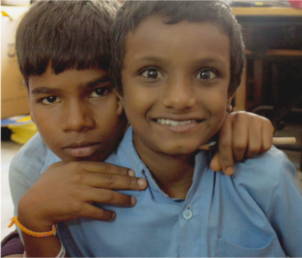 Students at classroom during field research observation